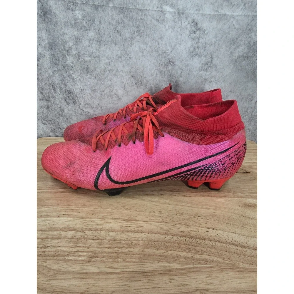 Nike Mercurial Superfly 7 Pro FG Soccer Cleats Mens 13 Laser Crimson Football